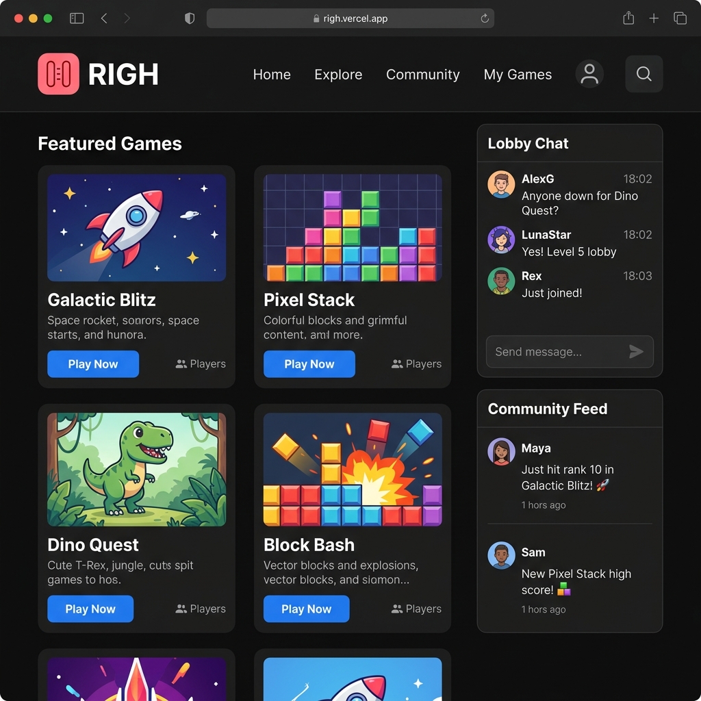 Screenshot of righ.vercel.app